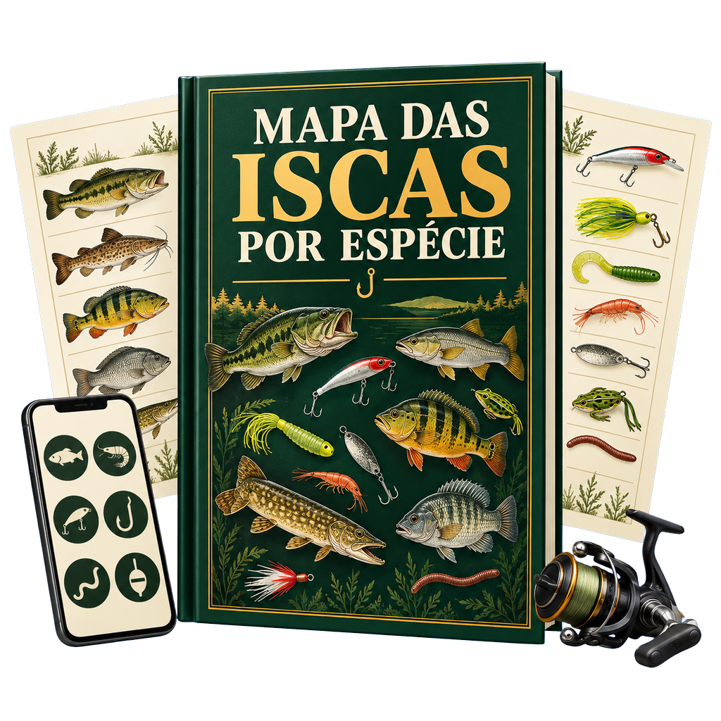 Mapa das Iscas por Espécie